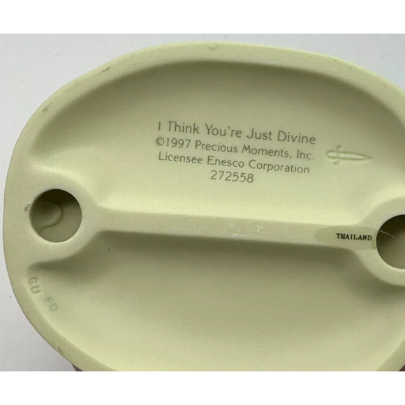 Precious Moments Figurine I Think You're Just Divine Holy Cow 272558 1997 sword - Picture 7 of 7